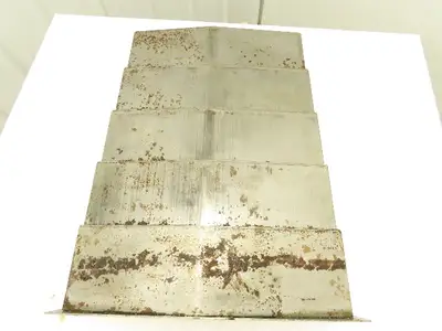 Hennig Enomoto Toyo Conveyor X-Axis Steel Telescoping Way Cover 28"