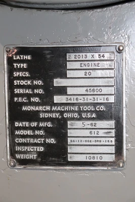 USED MONARCH 612