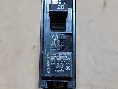 Used SIEMENS B120 Switchgears British Columbia CA | Lenmark #1438561