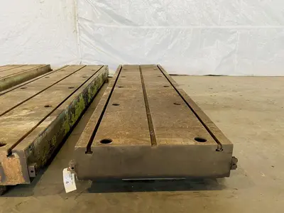 62" X 262" X 8" T SLOTTED FLOOR PLATES. STOCK # 0317522