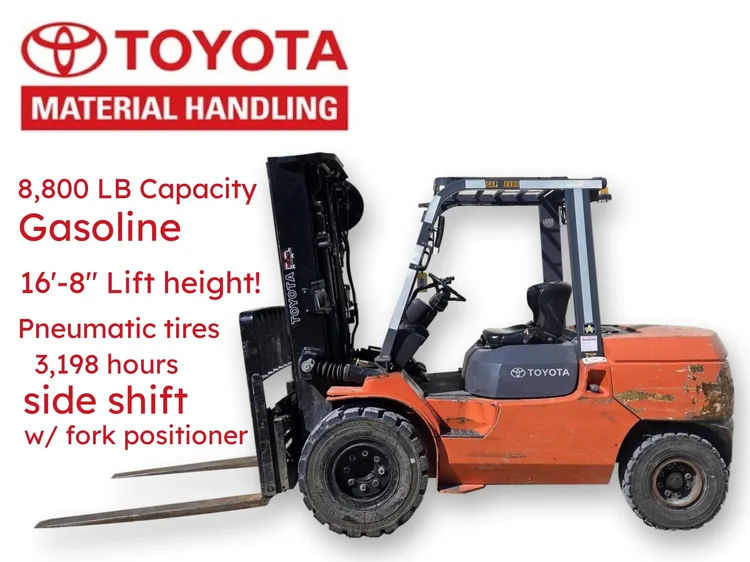 Used _UNKNOWN_ 7FGU46 Internal Combustion Forklifts: Pneumatic Tire West Virginia US | Cooper Industries #1409596