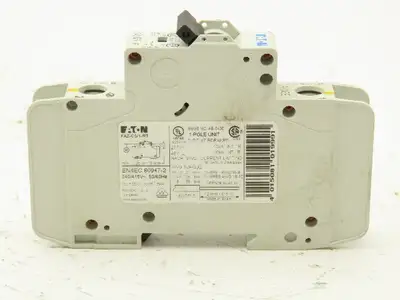 Eaton FAZ-C5/1-RT Miniature Circuit Breaker 240/415V 1 Pole 5A