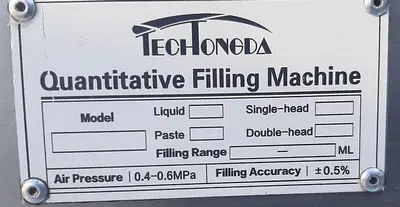 Filler, Piston, 1-Head, S/st, Techtongda, 1/4" Nozzle #S744484
