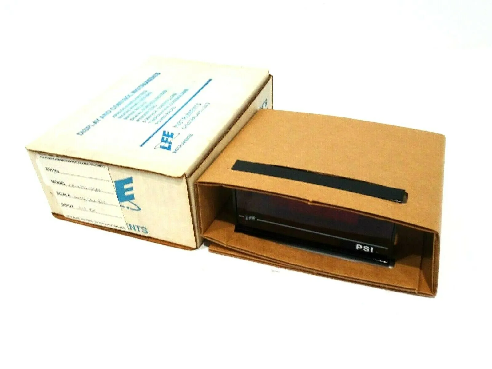 NEW DANAHER CONTROLS LFE CC-4301-0000 PANEL METER MODEL 50 CC43010000