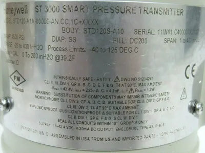 NEW HONEYWELL STD120-A1A-00000-AN TRANSMITTER ST3000 STD120A1A00000ANCC1CXXXX