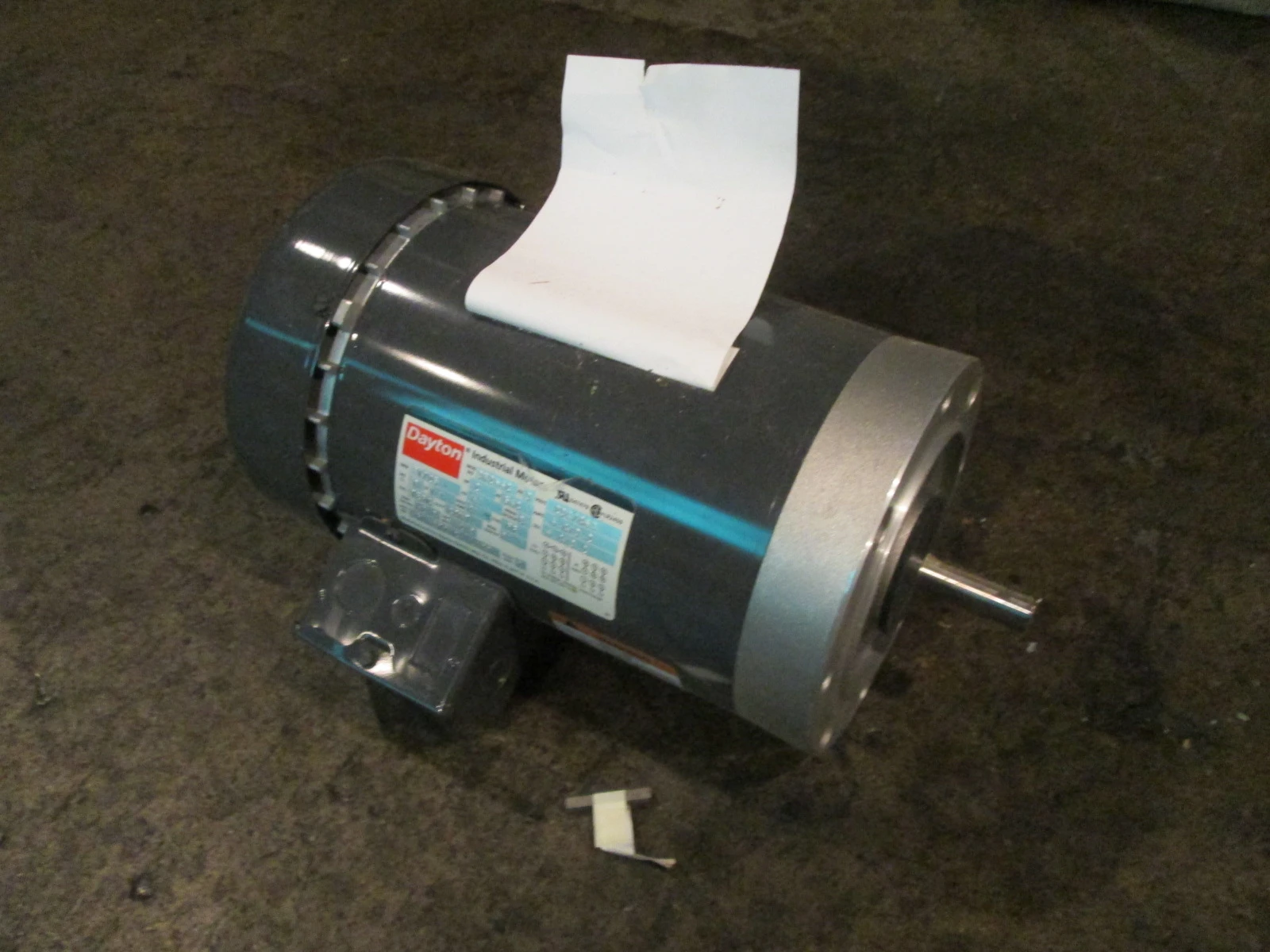 2 HP Dayton Electric Motor, 1725 rpm, TEFC