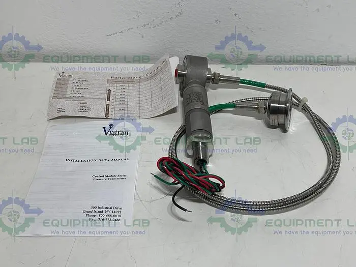 NEW VIATRAN 574ACDX568 PRESSURE TRANSMITTER 0-15 PSI W/ PIC S19T4.B131