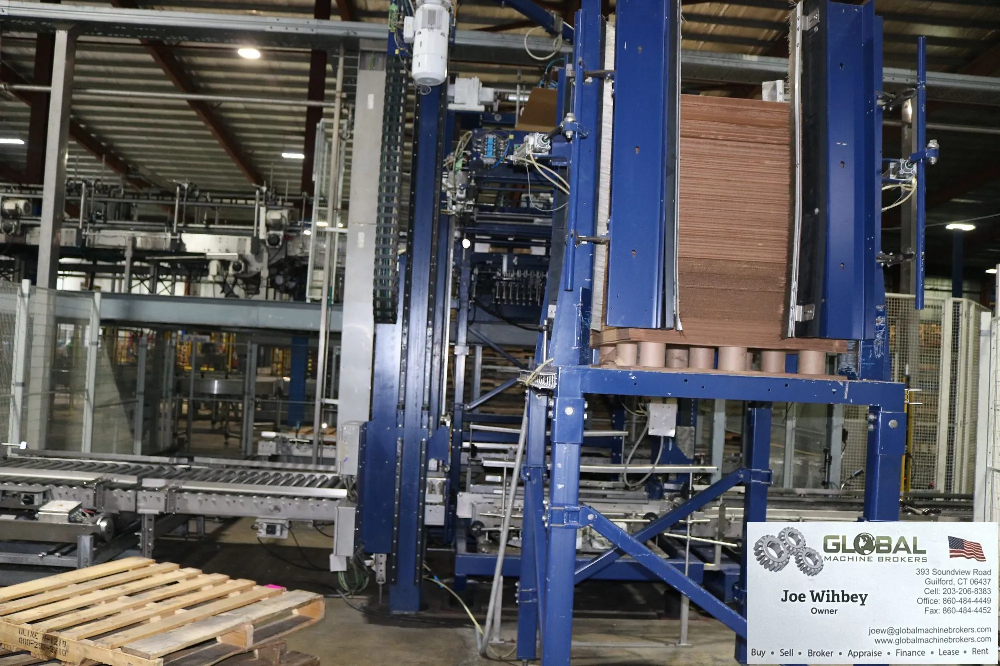 KRONES PRESSANT PALLETIZER/DEPALLETIZER 1A For Bulk Containers