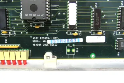 USED GOSS E25655-1 CPU BOARD E256551