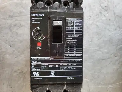 New | in-Stock 2016 SIEMENS CED63A025 Switchgears British Columbia CA | Lenmark #241885