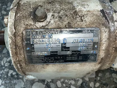 Used SEWEURODRIVE R4DT80N4 Motors (misc) Ohio US | HGR 24 #1405035