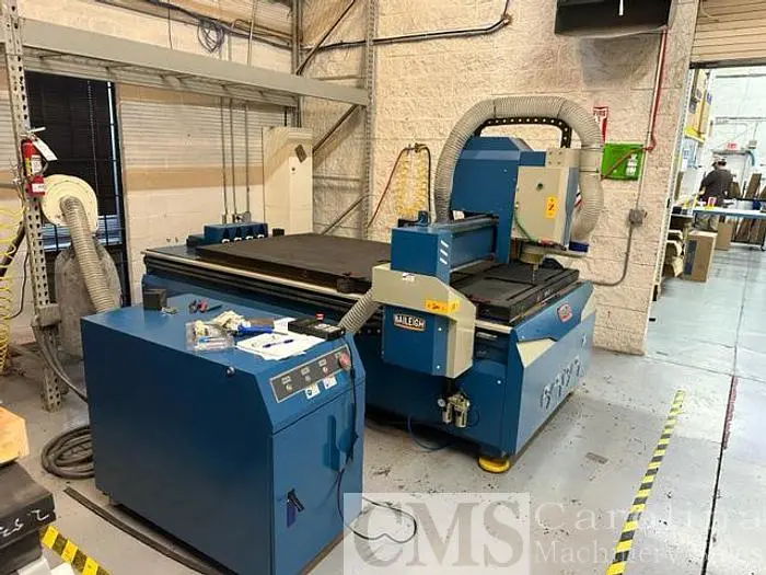 Used 2023 BAILEIGH WR-84V CNC ROUTER CNC Routers | CAROLINA MACHINERY SALES #421195