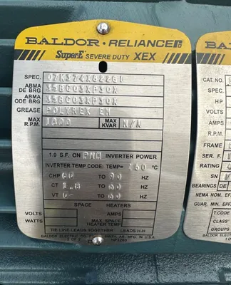 NEW ABB BALDOR 3 HP