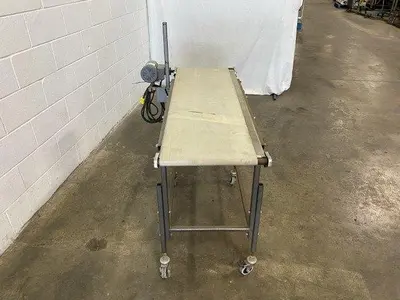 4' Flat Belt Conveyor