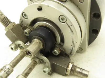 Festo DSM-12-270 P-FW-CC Double Acting Semi-Rotary Vane Actuator W/ Metal Stops
