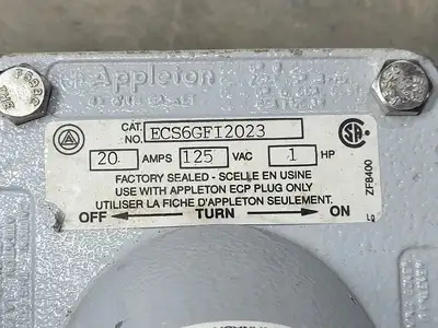 USED APPLETON ECS6GFI2023
