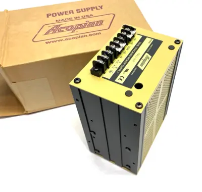 USED ACOPIAN DUAL TRACKING POWER SUPPLY 105-125 INPUT VOLTAGE