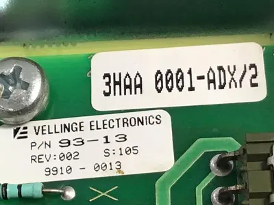 USED VELLINGE ELECTRONICS 3HAA0001-ADX/2