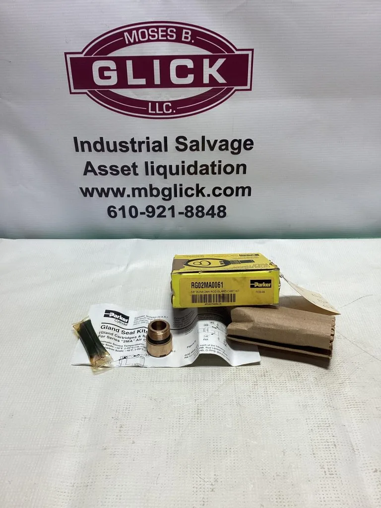 Parker RG02MA0061; 5/8″ Hydraulic Rod Gland Cylinder Kit -NIB