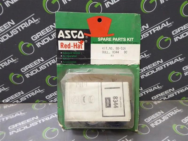 ASCO 80-516 Solenoid Valve Spare Parts Kit New NIB