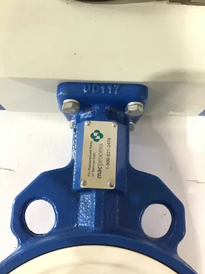 Macprocess Pneumatic Actuated LS-IP67 Wafer Butterfly Valve w/Limit Switch 15A 1/2HP