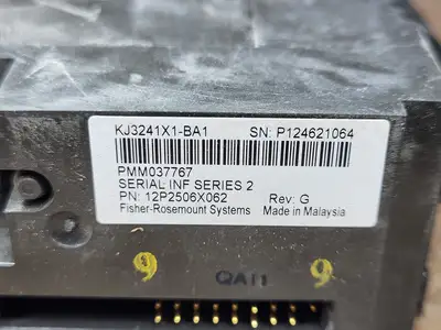 USED FISHER-ROSEMOUNT KJ3241X1-BA1