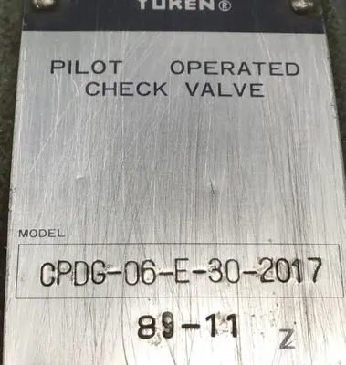USED YUKEN CPDG-06-E-30-2017