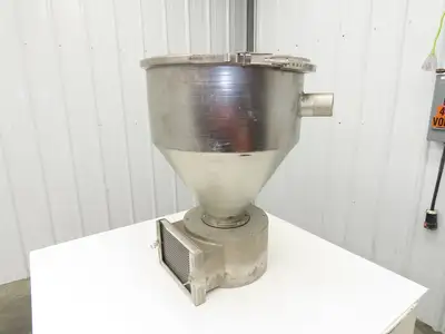 Vacuum Receiver Loader 22" Hopper 26 Gallon Injection Molding Plastic