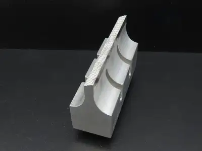 SH152 Ultrasonic Welding Horn Slotted Aluminum Plate 4"W x 2.6"H