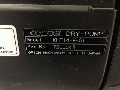 Orion KHF14 KHF Series High Vacuum Dry Pump