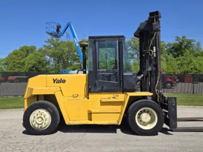 Used 2000 YALE GDP230 Internal Combustion Forklifts: Pneumatic Tire Pennsylvania US | National Lift Equipment #1382037