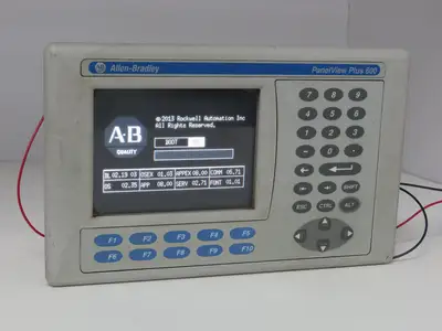 Allen Bradley 2711P-K6M20D8 PanelView Plus 600 Graphic Terminal Series A -READ