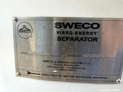 USED SWECO XS60Y88HSTL