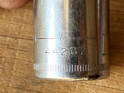 NEW Craftsman 18mm 1/2" Drive Metric 12 Point Socket - 44267
