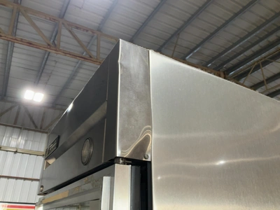 Used TRUE MFG. T-23G ONE SECTION GLASS DOOR REACH-IN REFRIGERATOR Display Refrigerators Michigan US | Miedema Asset Management Group #1580092