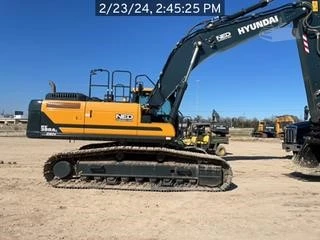 Used 2023 HYUNDAI HX380AL Excavators Texas US | National Equipment Dealers #1422399