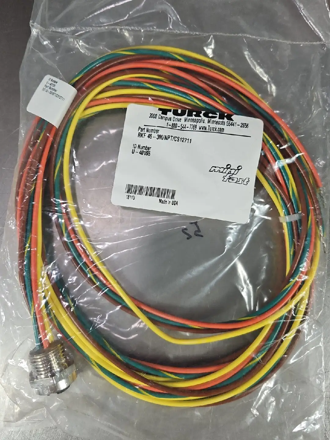 USED TURCK TURCK RKF 46-3M/NPT/CS12711