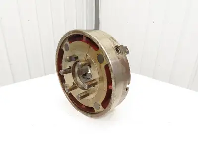 Bison 4-Jaw Independent Manual Lathe Chuck 16" OD 4" ID With Key 0318 98