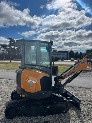 New | in-Stock 2025 CASE CX30D Crawler Excavators - Mini Maine US | Beauregard Equipment #1511226