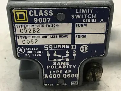 USED SQUARE D 9007-C52B2