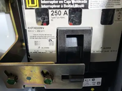 USED SQUARE D MODEL 6