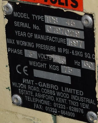 GABRO TDS 45 3HP TUBE DEBURRER