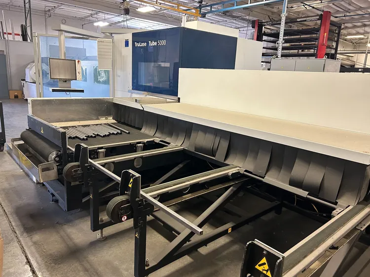 Used 2021 TRUMPF TUBE 5000 FIBER Laser Cutters California US | Machinery Resources International #96191