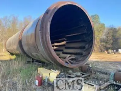 Unknown 12x70 Triple Pass Drum Rotary Drum Dryer with Gas Burner