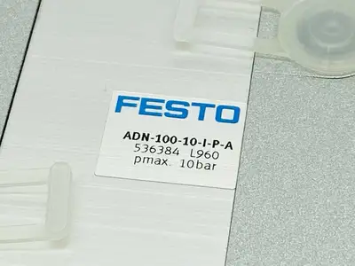 ADN-100-10-I-P-A | Festo  Compact Pneumatic Cylinder 100mm Bore 10mm Stroke - New Other