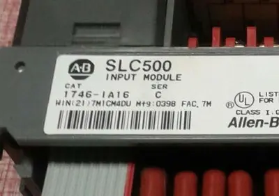 USED ALLEN-BRADLEY 1746-IA16/C