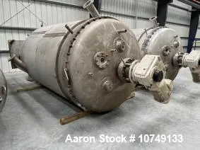 Used 1st Stage Crystallizer – 3,000 Gallon, 304L Stainless Steel, Jacketed, Agitated