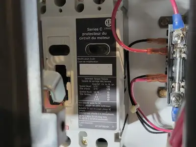 2hp, 600V, 7A, FVNR Starter, Size 1