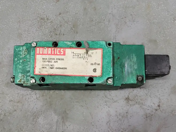 Used NUMATICS I34BA400K Valves/Fittings British Columbia CA | Lenmark #257466