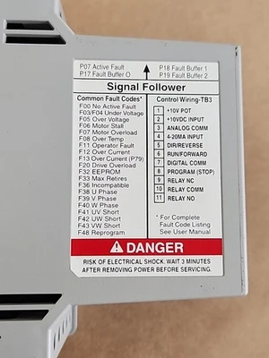 USED Allen-Bradley 160-BA01NSF1
